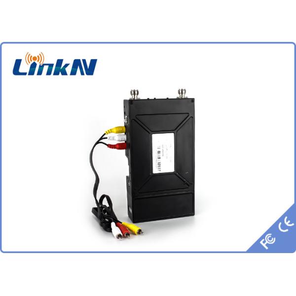 Quality Battery Powered Video Transmitter COFDM QPSK HDMI & CVBS H.264 Low Delay AES256 Encryption wholesale