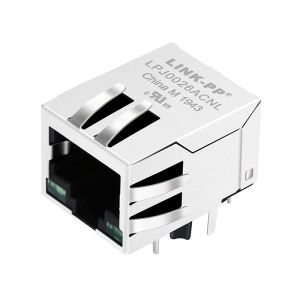 Connector Rj45 J0026D21ENL Pulse Equivalent 10/100Base-T 8P8C PCB Jack