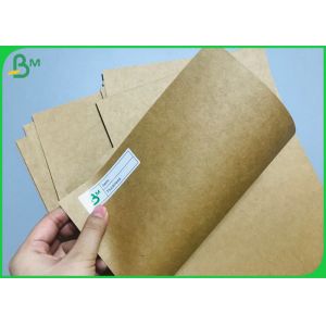 Strong Brown Kraft Paper Cardstock 80G 100G Sack Craft Board Roll 115cm Width