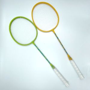 Customized Iron Alloy Primary Durable Badminton Racket With 5-7 Days Lead Time