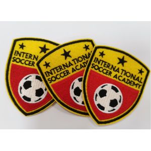 Labels Embroidered Cloth Patches High Density Heat Transfer