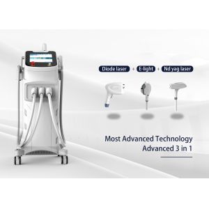 Medical Multi Function Laser 3 Handpiece / 808nm Diode Laser Hair Removal System