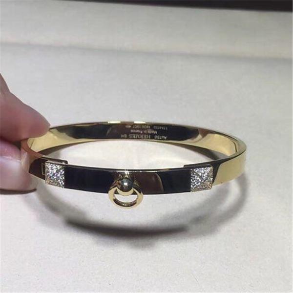 Quality  diamonds bracelet 18kt gold  with white gold or yellow gold wholesale