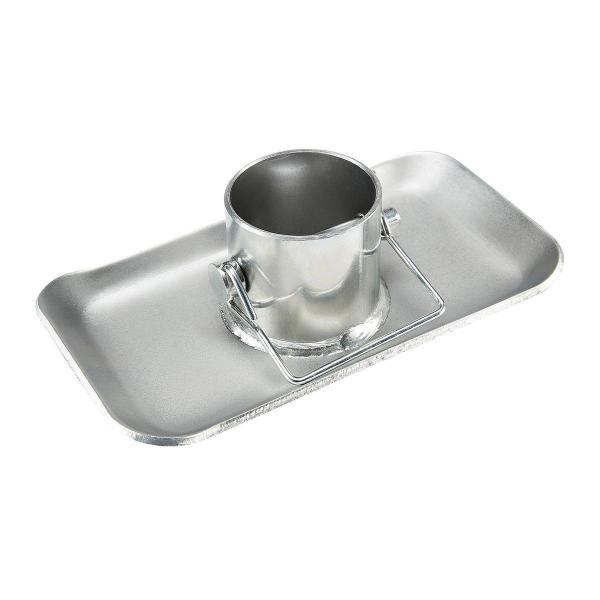 Steel RV Trailer Jack Landing Plate Round Tube Trailer Jack Foot