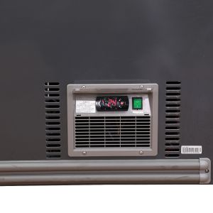 Direct Cooling 850L Commercial Ice Cream Deep Freezer Supermarket Refrigeration