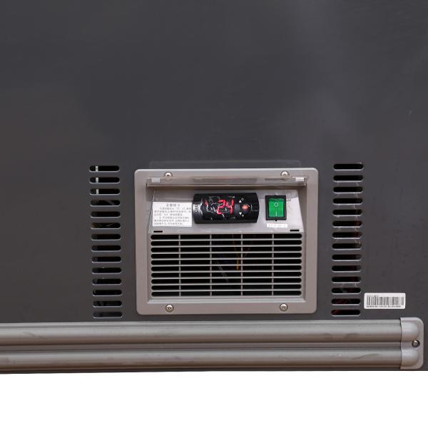 Direct Cooling 850L Commercial Ice Cream Deep Freezer Supermarket Refrigeration