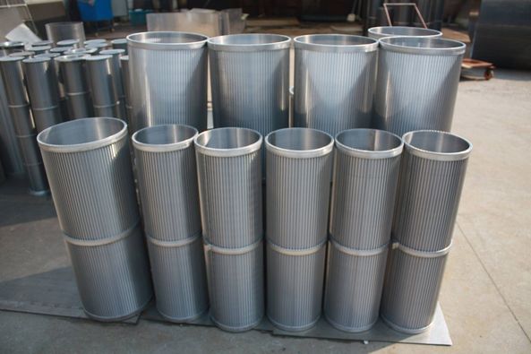 Stainless Steel Stress Sieves Screen Silver V Type Wire Sieve Bend Screen 0.5mm-2mm