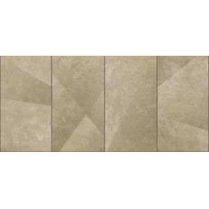 China Stone Marble Floor Tiles Brown Color / Ceramic Front House Indoor Wall Tiles on sale