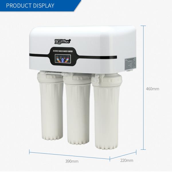 Quality WellBlue Household Reverse Osmosis Water Purifier , RO Water Filter Machine wholesale
