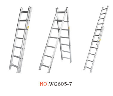 Quality En131 4.62m 2x10 Foldable Extension Ladder wholesale