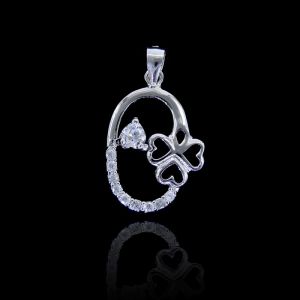 925 Silver Cubic Zirconia Pendant Jewellery Cross CZ Pendant For Christs