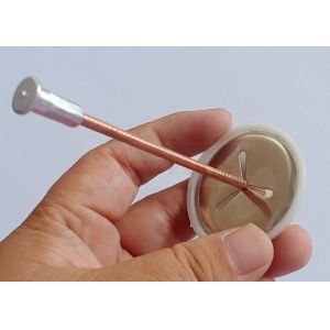 Self Extinguishing Insulation Clips With Or Without Plastic Coating