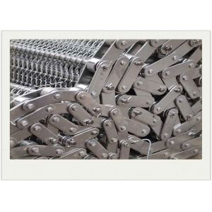SUS310 Wire Mesh Conveyor Belt With Balanced Chain Used In The Conveyor Trays