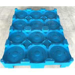 Best quality heavy duty and high density pallet 5 gallon water bottle storage