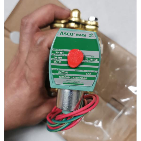 High-flow 3-way Solenoid Valves ASCO 8316G064 Solenoid Valve Large Control