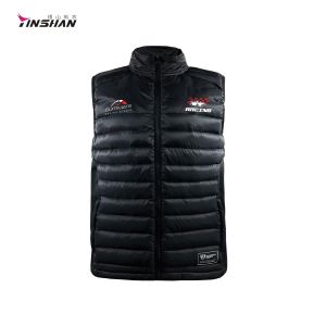 Winter Moto Biker Style Custom Logo Work Wear Uniform Softshell Puffer Vests for