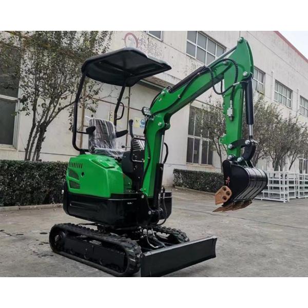 Quality China 1.3t Small Mini Excavator Digger With KUBOTA Diesel Engine wholesale