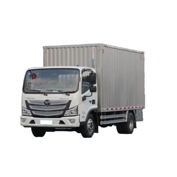 Quality FOTON AUMERK AUMAN 4X2 8t 10t 120HP Lorry Truck Dry Cargo Truck Box Van Truck wholesale