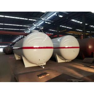 50 Cubic Meter Gas LPG Tank 25 Metric Tons Bulk Liquefied Petroleum Filling