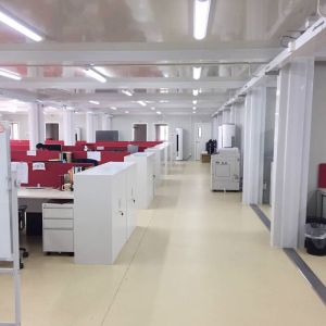 Quick Install Steel Frame House Two Story Modular Container Office