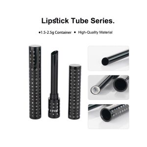 2.5g 1.5g Empty Round Lip Balm Containers Empty Lip Gloss Squeeze Tubes