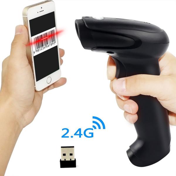 Quality Dual Mode Wireless Barcode Scanner / Handheld CCD Scanner With Flash Memory wholesale