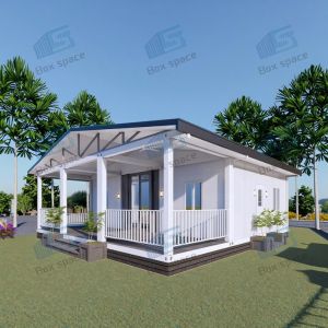 Boxspace 20ft Prefab Container House 2 Bedroom Container House Modular Prefab