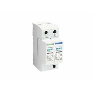 China AC T1 T2 1P+NPE 275V Surge Protector 12.5KA SPD MOV Lightning Protection Surge Arrester on sale