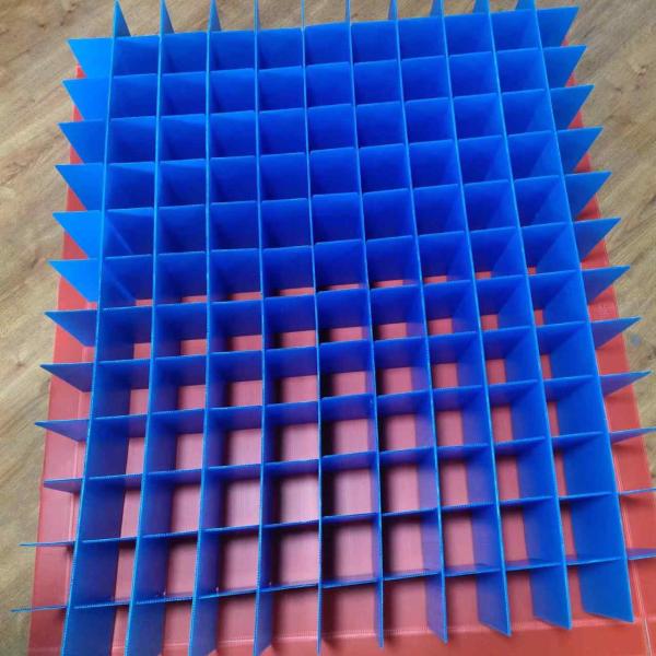 Plastic Dividers Box PP Corrugated Sheet Hollow Board Protection Of Auto Parts