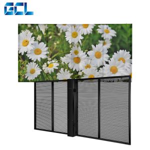 10000hours Life Span Full Color Transparent LED Display For Indoor Advertising