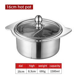 Factory Direct Sale Cookware Soup Pot Stainless Steel Cooking Pot With Stainless