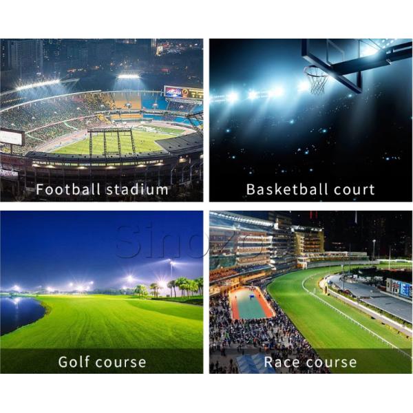 Outdoor Stadium Industrial LED Flood Lights 600W Yard Square Lighting