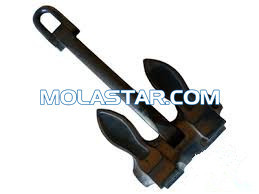China Molastar Cast Steel Marine Mooring Stockless Byers Anchor Marine Ship Byers Anchor Stockless Anchor For Marine on sale
