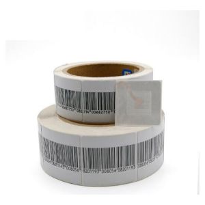 RF 8.2MHz 40x40mm Electronic Magnetic EAS Soft Label Sticker