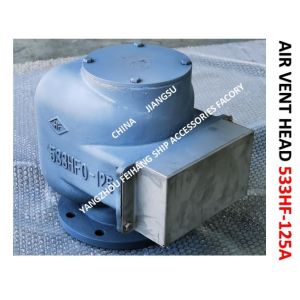 Ballast Tank Breather Cap-Float Type Ballast Tank Air Pipe Head (With Fire Net