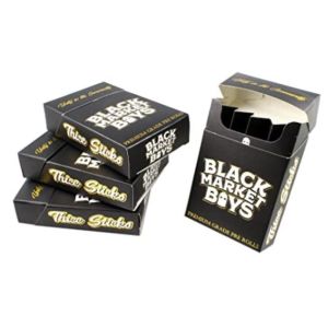 C2S 210gsm Packaging Paper Boxes Custom Empty Cigarette Pack Pre Roll Joint CCNB