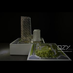 Custom KPF Architectural Physical Model 1/100 PAC Tower Shenzhen