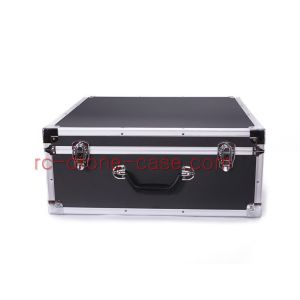 DJI Phantom 4 & 3 Aluminum Hard Carrying Case With Prop Guards Attached