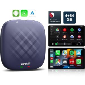 Wired to Wireless Adapter CarPlay Smart Car Ai Box Tbox Plus 8-Core 8g 128gb