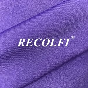 Skin Friendly Feeling Ribbed Swimwear Fabric Using Body Care Technique