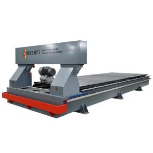 Precision CNC Bridge Cutting Equipment with C Axis Stroke ±365 and 26 Kw Total Power for Maximum Cutting Size 3200×2000X50