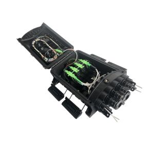 GFS-8Q FTTH Terminal Box 8 Cores Fiber Optical Closure IP 68 FDB 280*182*82mm
