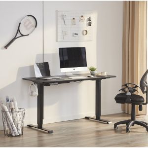Home Office Laptop Standing Desk Base with Adjustable Height and 80 kgs Load