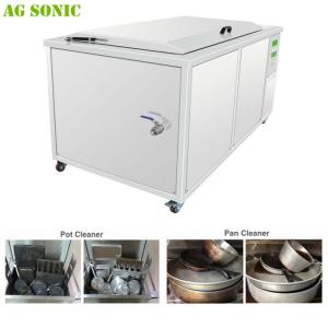 China Deep Hot Water Ultrasonic Cleaning Machine for Catering Mobile Cleaning Services with Casters on sale