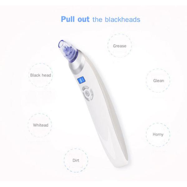 Rechargeable Electric Pore Cleanser Facial Extractor With 4 Adjustable Suction