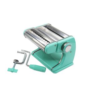 SS 430 Manual Pasta Maker Cutter LFGB Pasta Making Machine