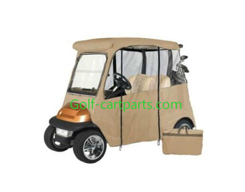 Quality Plastic Drivable Custom Golf Cart Enclosures With Doors For 4 Passengers wholesale