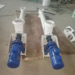 Tubular Inclined Screw Lift Conveyor Customized For OEM Conveyor System