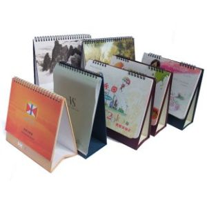 Desktop Customized Calendar Printing Service in CMYK or PMS Color for advertisin