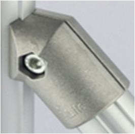 Quality External Grab Connection Aluminum Tube Connectors Easy Installation wholesale